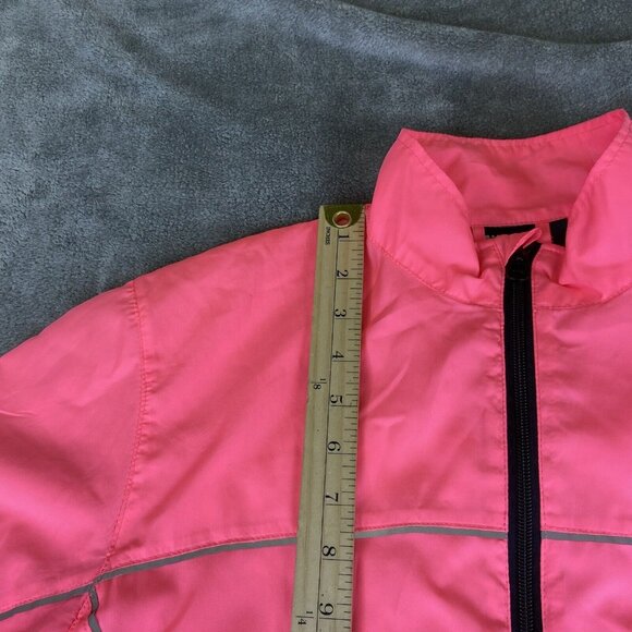 Mountain Warehouse Womens 10 Active Reflective Jacket Bright Pink Lightweight - Picture 5 of 15